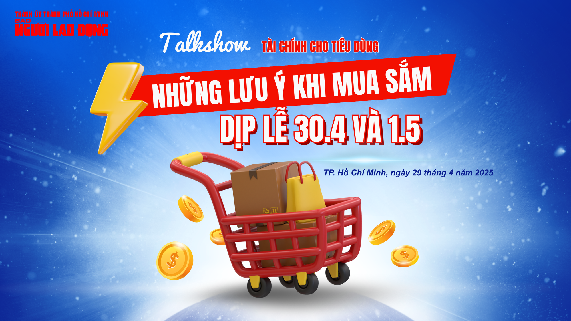 Livestream talkshow "Những lưu ý khi mua sắm dịp lễ 30-4 và 1-5"- Ảnh 1. Livestream talkshow "Những lưu ý khi mua sắm dịp lễ 30-4 và 1-5"- Ảnh 1.