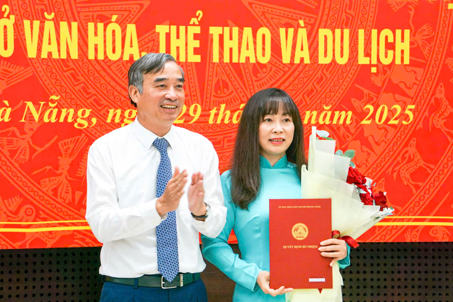 Đà Nẵng công bố lãnh đạo mới của Sở Văn hóa - Thể thao và Du lịch - Ảnh 1.