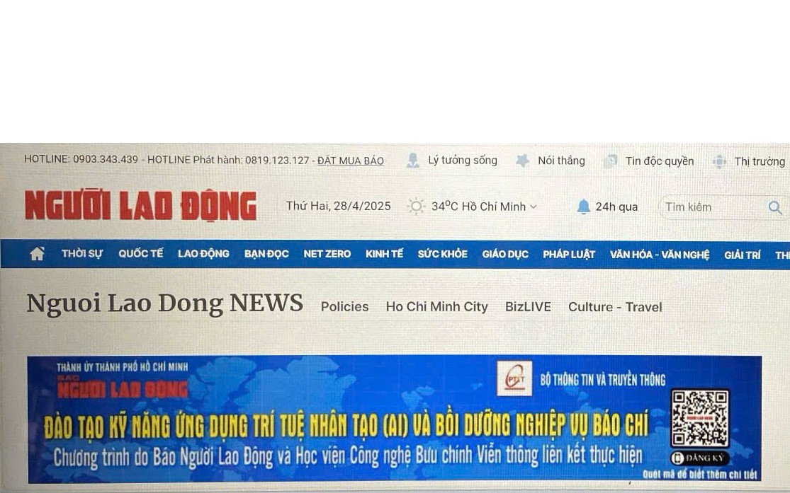 Người Lao Động's News officially debuts on MoMo super app - Ảnh 2.