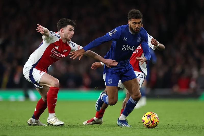 ការទស្សន៍ទាយការប្រកួតសម្រាប់ក្រុម Everton ទល់នឹងក្រុម Arsenal៖ ឱកាសសម្រាប់ក្រុមកាំភ្លើងធំ - រូបភាពទី 1។ Soi tỉ số trận Everton – Arsenal: Cơ hội cho Pháo thủ- Ảnh 1.