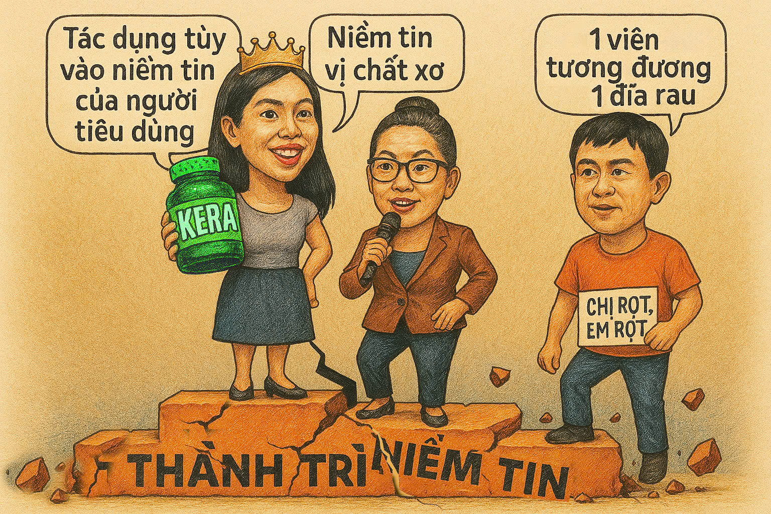 Góc ảnh AI: Niềm tin sụp đổ- Ảnh 1. Góc ảnh AI: Niềm tin sụp đổ- Ảnh 1.