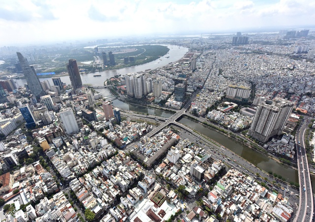 Ho Chi Minh City shines in stunning aerial views- Ảnh 11. Ho Chi Minh City shines in stunning aerial views- Ảnh 11.