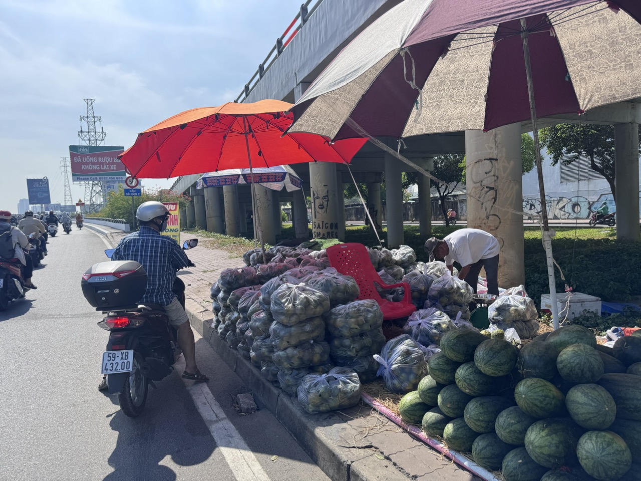 Nắng nóng, cam sành giải cứu tăng giá - Ảnh 2.