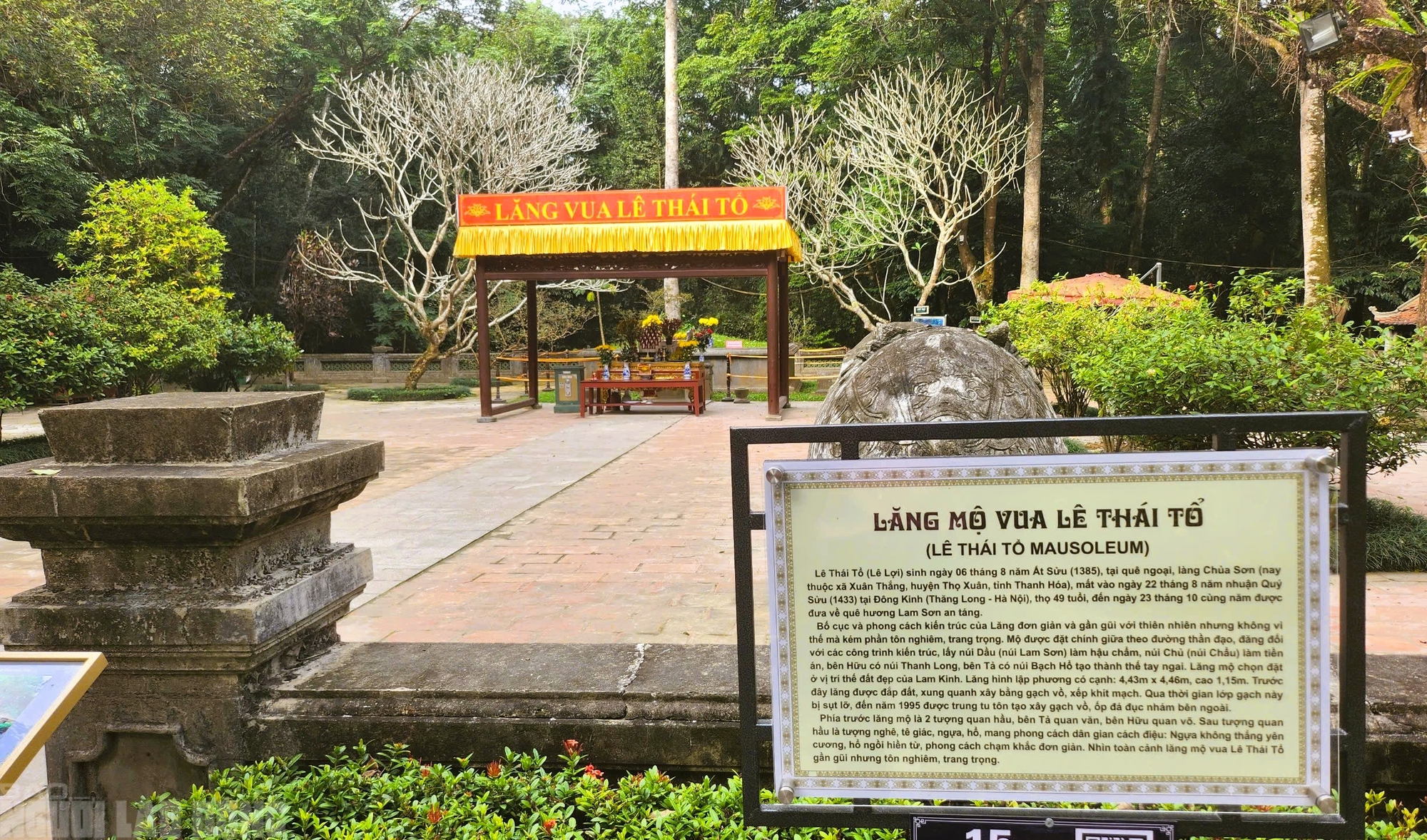 Lăng mộ các vua, hoàng thái hậu ở Lam Kinh- Ảnh 2. Lăng mộ các vua, hoàng thái hậu ở Lam Kinh- Ảnh 2.
