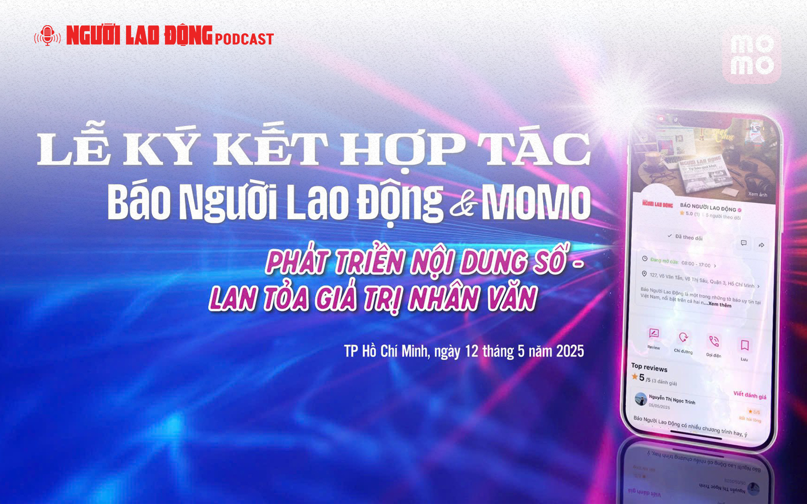 Đưa Báo Người Lao Động tới hơn 30 triệu người dùng trên MoMo - Ảnh 1.