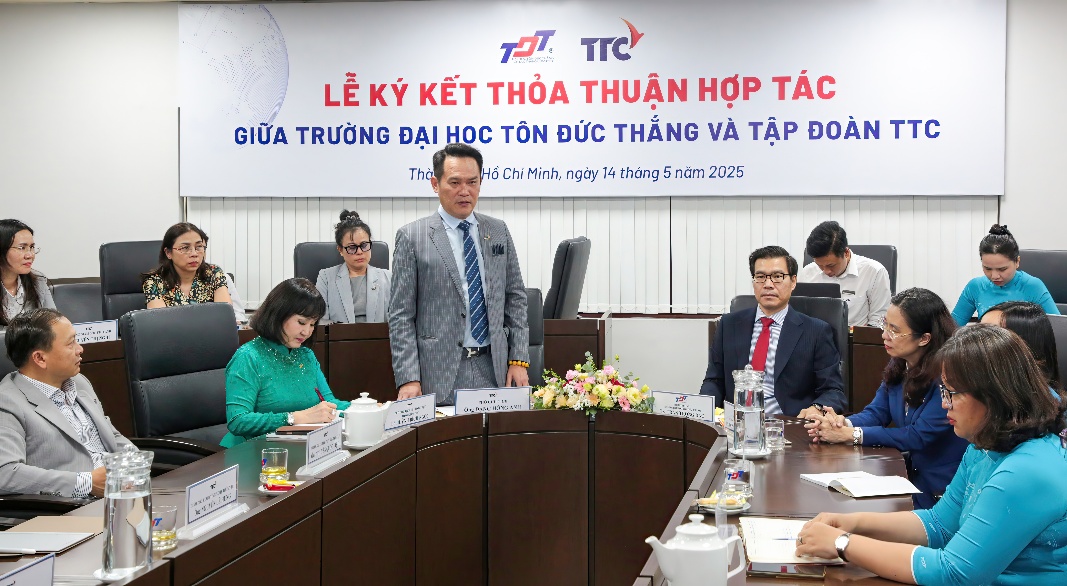 TTC và Trường ĐH Tôn Đức Thắng: Hợp tác toàn diện vì sự phát triển bền vững- Ảnh 2. TTC và Trường ĐH Tôn Đức Thắng: Hợp tác toàn diện vì sự phát triển bền vững- Ảnh 2.