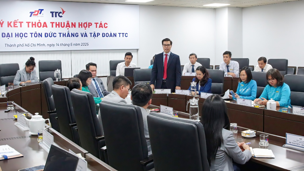 TTC và Trường ĐH Tôn Đức Thắng: Hợp tác toàn diện vì sự phát triển bền vững- Ảnh 3. TTC và Trường ĐH Tôn Đức Thắng: Hợp tác toàn diện vì sự phát triển bền vững- Ảnh 3.