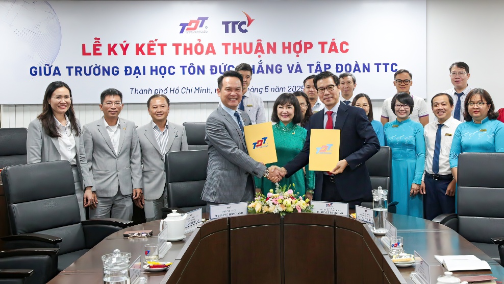 TTC và Trường ĐH Tôn Đức Thắng: Hợp tác toàn diện vì sự phát triển bền vững- Ảnh 4. TTC và Trường ĐH Tôn Đức Thắng: Hợp tác toàn diện vì sự phát triển bền vững- Ảnh 4.