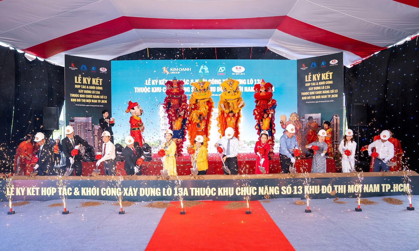 Lễ Ký kết hợp tác & khởi công xây dựng Lô 13A thuộc khu chức năng số 13 KĐT mới Nam TP HCM- Ảnh 4. Lễ Ký kết hợp tác & khởi công xây dựng Lô 13A thuộc khu chức năng số 13 KĐT mới Nam TP HCM- Ảnh 4.