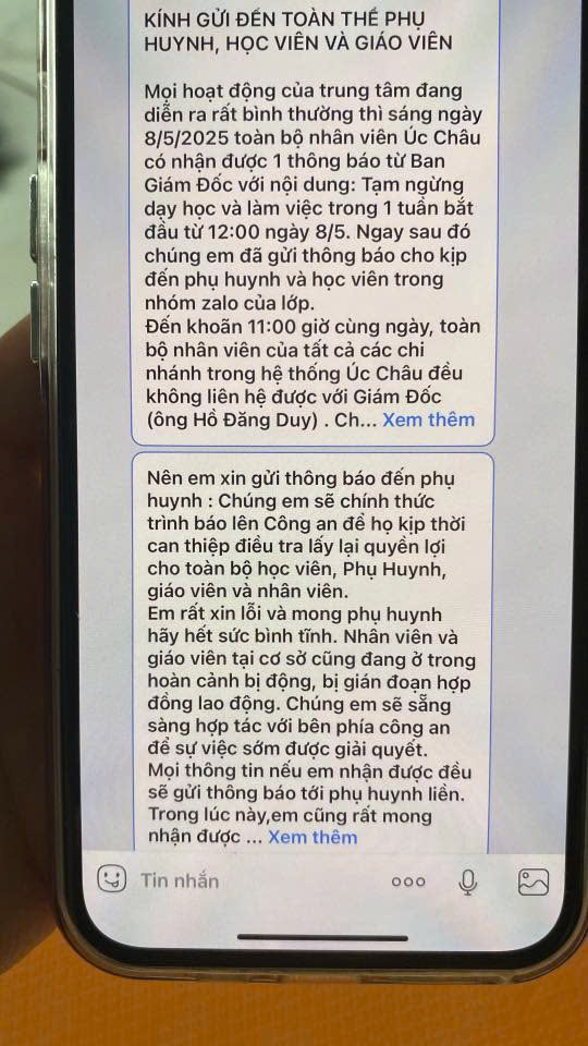 TP HCM: Phụ huynh lại điêu đứng vì trung tâm tiếng Anh đột ngột đóng cửa  - Ảnh 2.