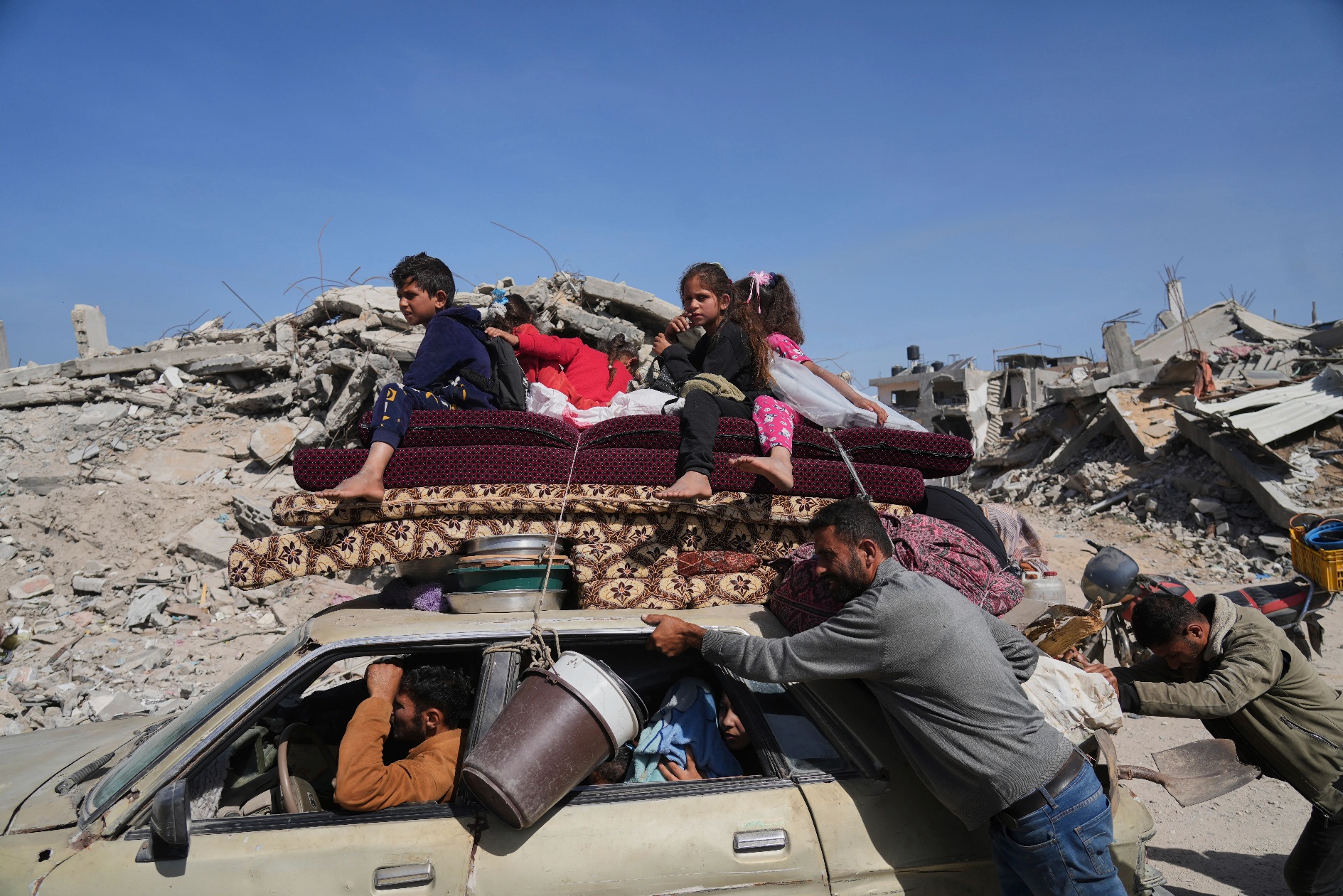 Thực hư kế hoạch Mỹ định di dời 1 triệu dân Gaza sang Libya- Ảnh 1. Thực hư kế hoạch Mỹ định di dời 1 triệu dân Gaza sang Libya- Ảnh 1.