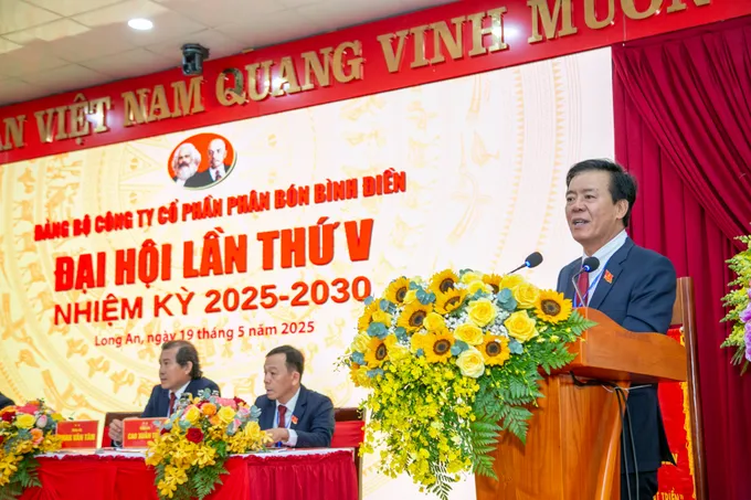 Đại hội Đảng bộ Công ty CPPB Bình Điền nhiệm kỳ 2025 - 2030: Vững tin bước vào kỷ nguyên mới- Ảnh 2. Đại hội Đảng bộ Công ty CPPB Bình Điền nhiệm kỳ 2025 - 2030: Vững tin bước vào kỷ nguyên mới- Ảnh 2.