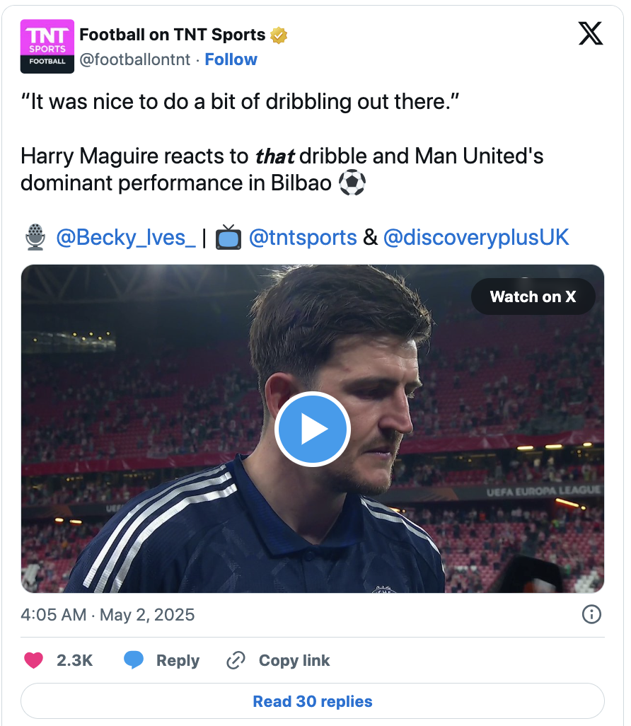 Harry Maguire kiến tạo khó tin, đá cánh cực khét tại Europa League - Ảnh 5.