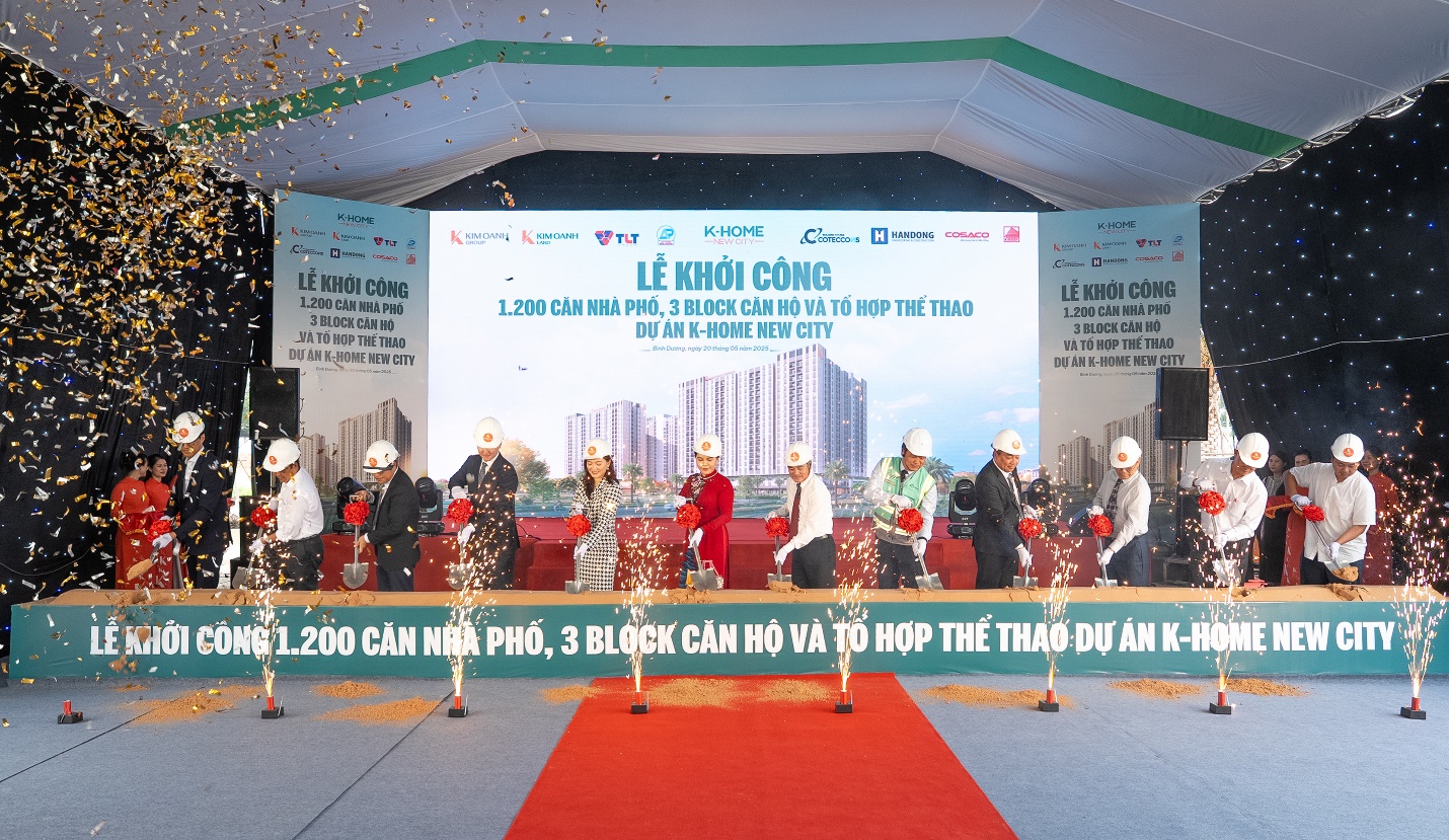 Kim Oanh Land khởi công 1.200 căn nhà phố, 3 block căn hộ và tổ hợp thể thao dự án K-Home New City- Ảnh 4. Kim Oanh Land khởi công 1.200 căn nhà phố, 3 block căn hộ và tổ hợp thể thao dự án K-Home New City- Ảnh 4.