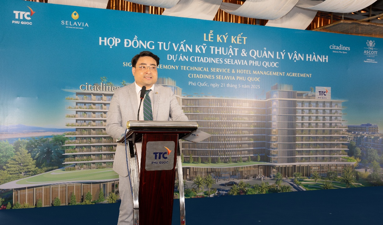 TTC Phú Quốc "bắt tay" hợp tác cùng Tập đoàn Ascott- Ảnh 2. TTC Phú Quốc "bắt tay" hợp tác cùng Tập đoàn Ascott- Ảnh 2.