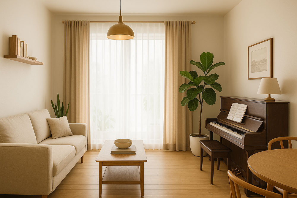 Bài trí căn hộ tạo không gian tinh tế - Ảnh 1.