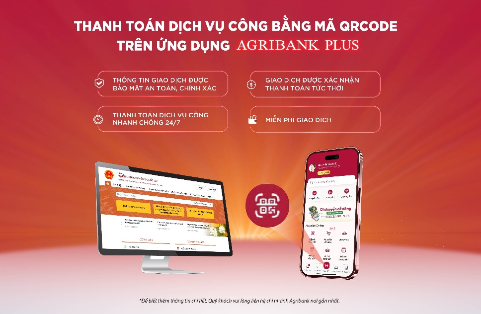 Thanh toán dịch vụ công nhanh chóng bằng QRCode trên Agribank Plus- Ảnh 1. Thanh toán dịch vụ công nhanh chóng bằng QRCode trên Agribank Plus- Ảnh 1.