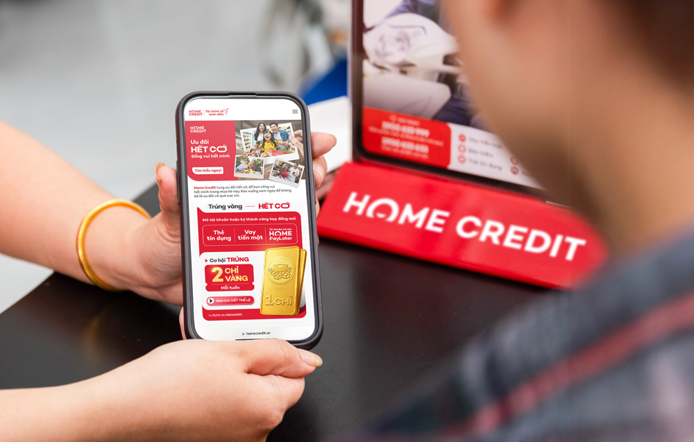 Home Credit khuấy động mùa hè với chương trình trúng vàng mỗi tuần- Ảnh 1. Home Credit khuấy động mùa hè với chương trình trúng vàng mỗi tuần- Ảnh 1.
