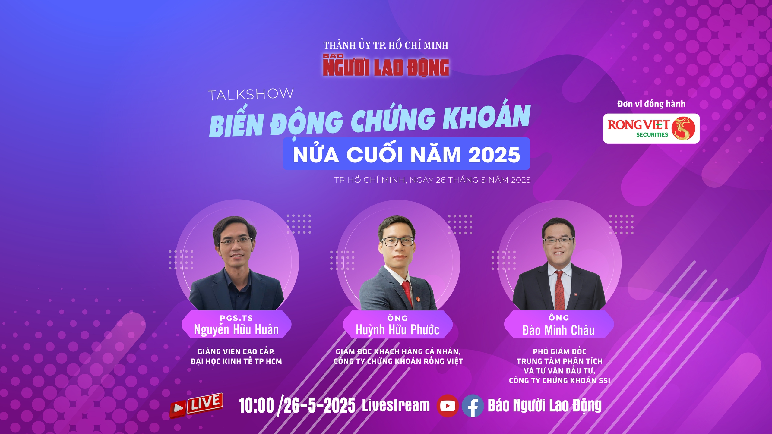 Die Talkshow „Schwankungen am Aktienmarkt in der zweiten Hälfte des Jahres 2025“ kommt demnächst – Foto 2. Sắp diễn ra Talkshow “Biến động chứng khoán nửa cuối năm 2025”- Ảnh 2.
