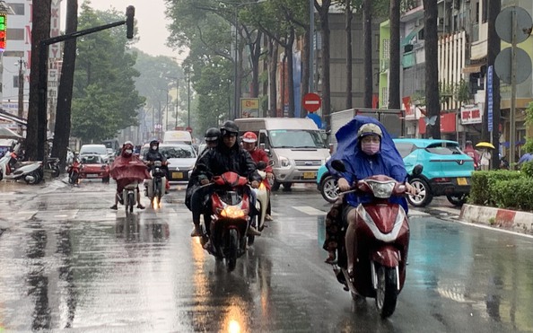 Thời tiết TP HCM hôm nay, 28-5: Chiều tối mưa rào và dông- Ảnh 1. Thời tiết TP HCM hôm nay, 28-5: Chiều tối mưa rào và dông- Ảnh 1.