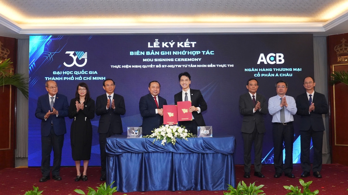 ACB và Đại học Quốc gia TP HCM hợp tác phát triển kinh tế tư nhân- Ảnh 1. ACB và Đại học Quốc gia TP HCM hợp tác phát triển kinh tế tư nhân- Ảnh 1.