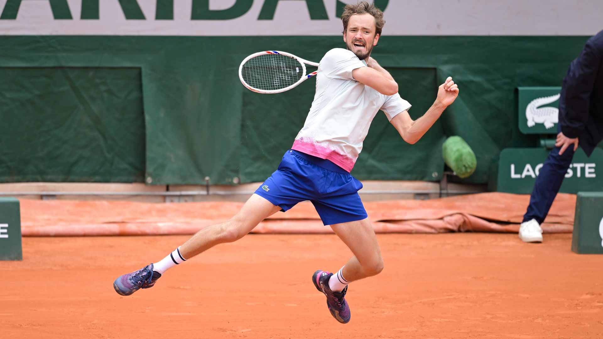 Ballon De Tennis Signé Daniil Medvedev - Wilson Roland Garros - Avec Certificat