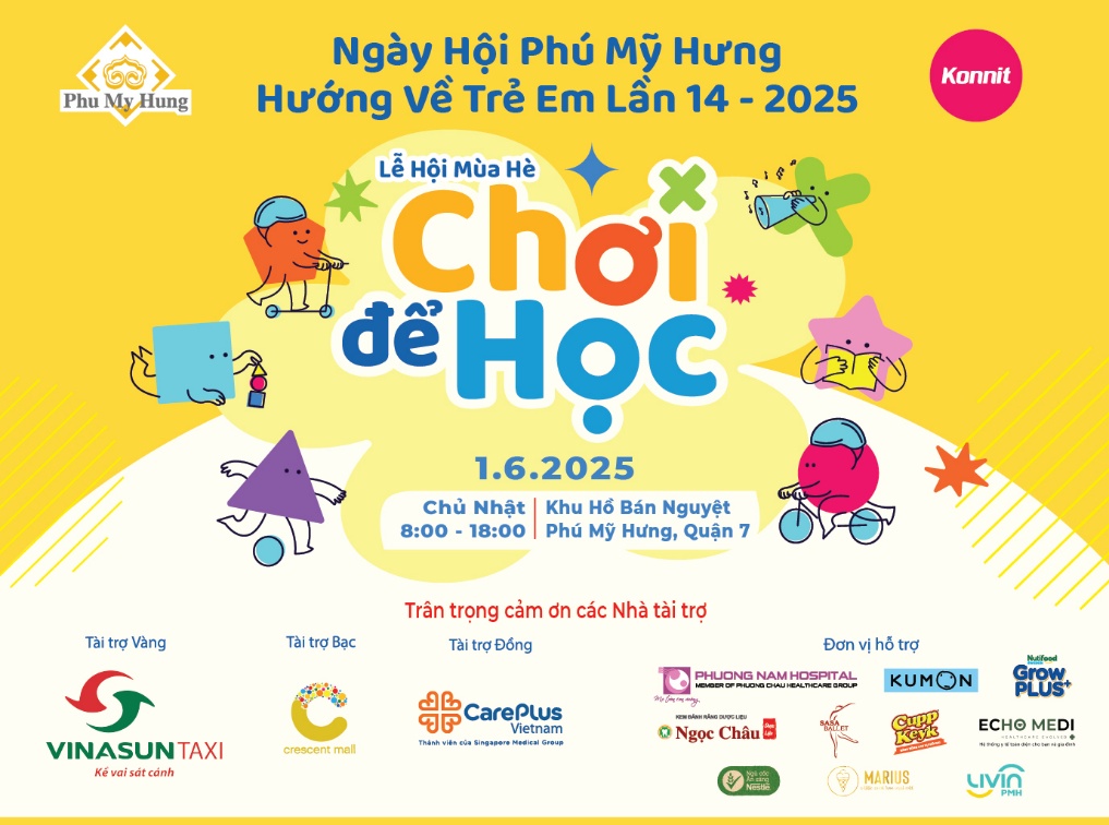 Hơn 10.000 quà tặng tại Ngày hội “Phú Mỹ Hưng hướng về trẻ em”- Ảnh 1. Hơn 10.000 quà tặng tại Ngày hội “Phú Mỹ Hưng hướng về trẻ em”- Ảnh 1.