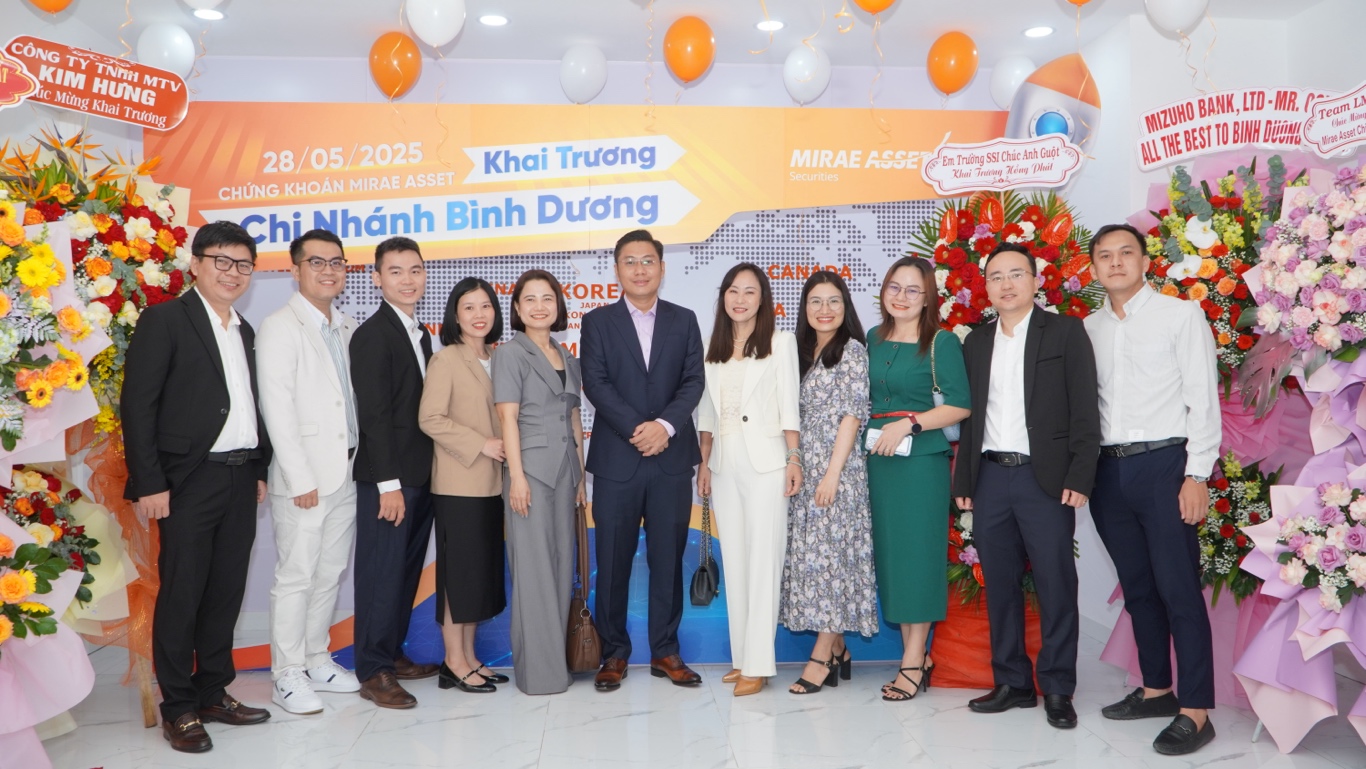 Chứng khoán Mirae Asset khai trương chi nhánh Bình Dương- Ảnh 2. Chứng khoán Mirae Asset khai trương chi nhánh Bình Dương- Ảnh 2.