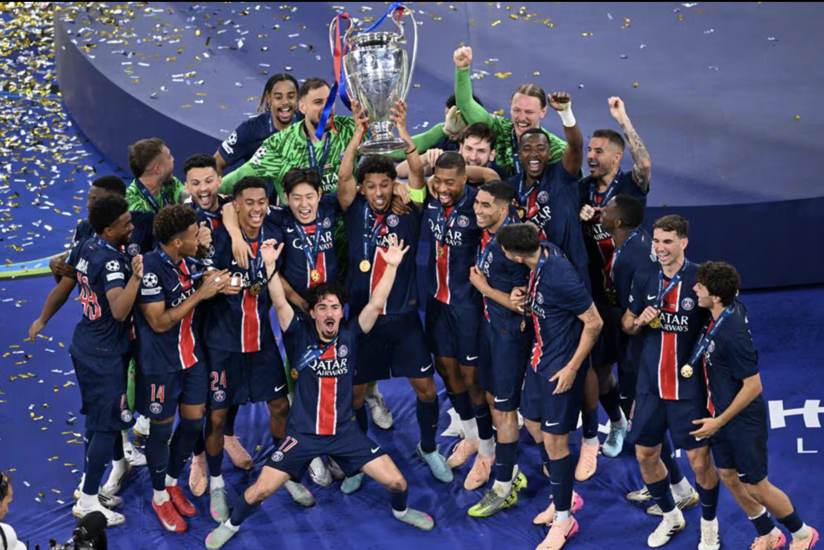 Mbappe và Neymar nói gì khi PSG vô địch Champions League? - Ảnh 1.