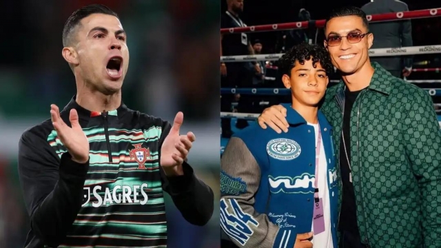 Con trai Ronaldo sắp có lần đầu khoác áo Bồ Đào Nha, cơ hội sát cánh cùng cha- Ảnh 1. Con trai Ronaldo sắp có lần đầu khoác áo Bồ Đào Nha, cơ hội sát cánh cùng cha- Ảnh 1.