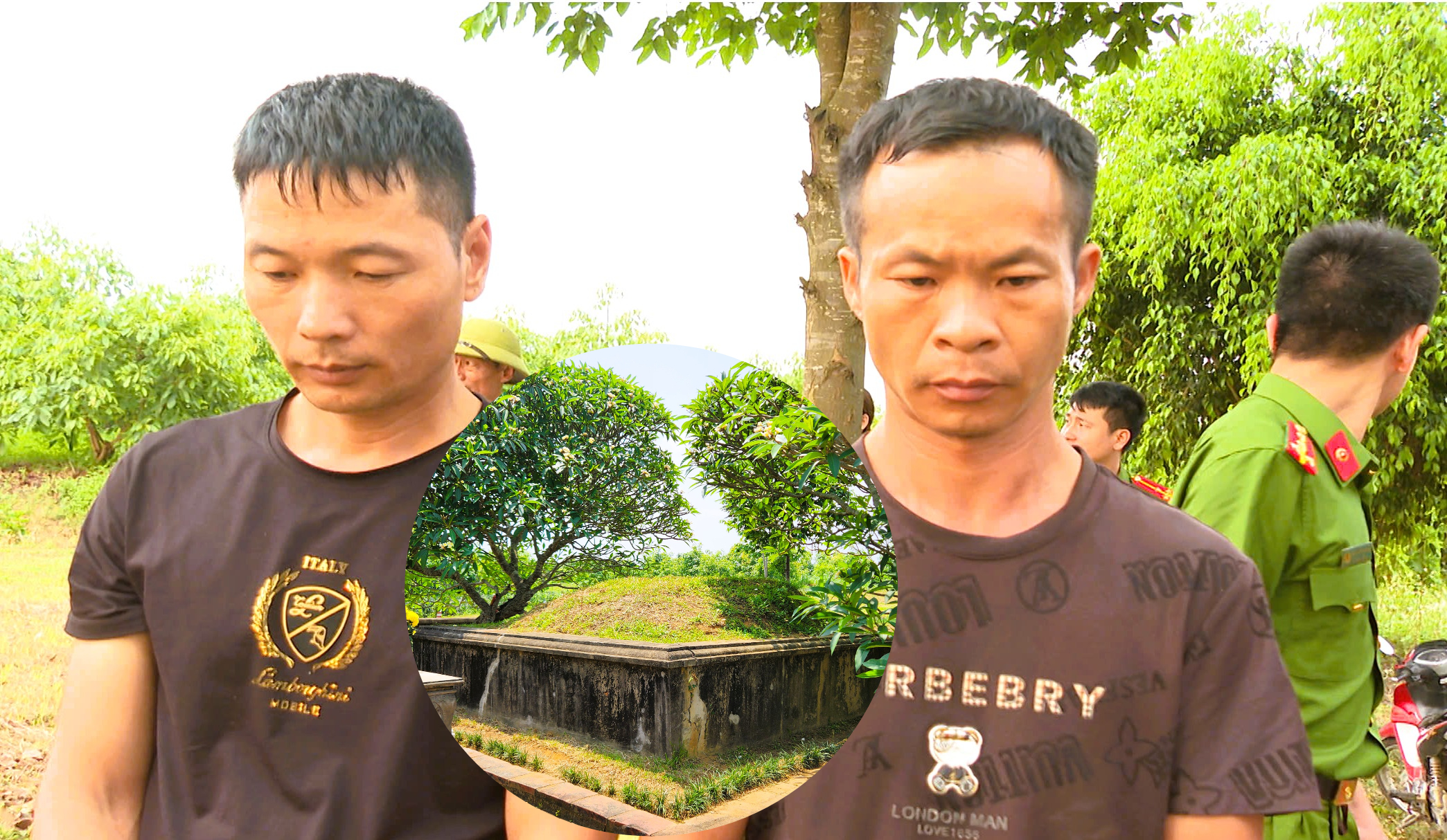 Hai người nước ngoài đào trộm lăng mộ vua Lê Túc Tông bị khởi tố- Ảnh 1. Hai người nước ngoài đào trộm lăng mộ vua Lê Túc Tông bị khởi tố- Ảnh 1.