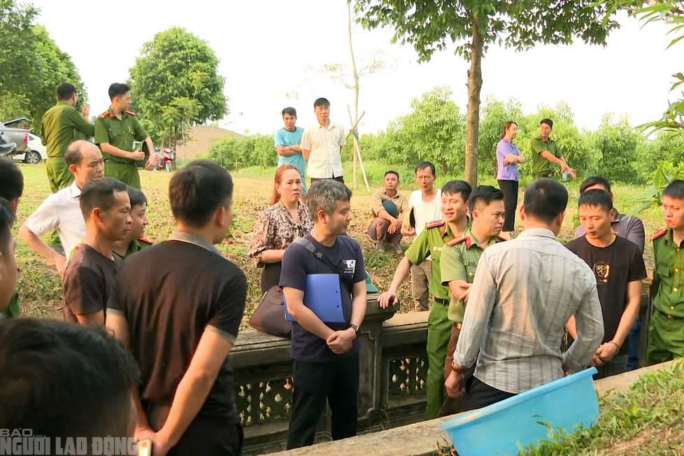 Cận cảnh khu lăng mộ vua Lê Túc Tông bị xâm hại - Ảnh 9.