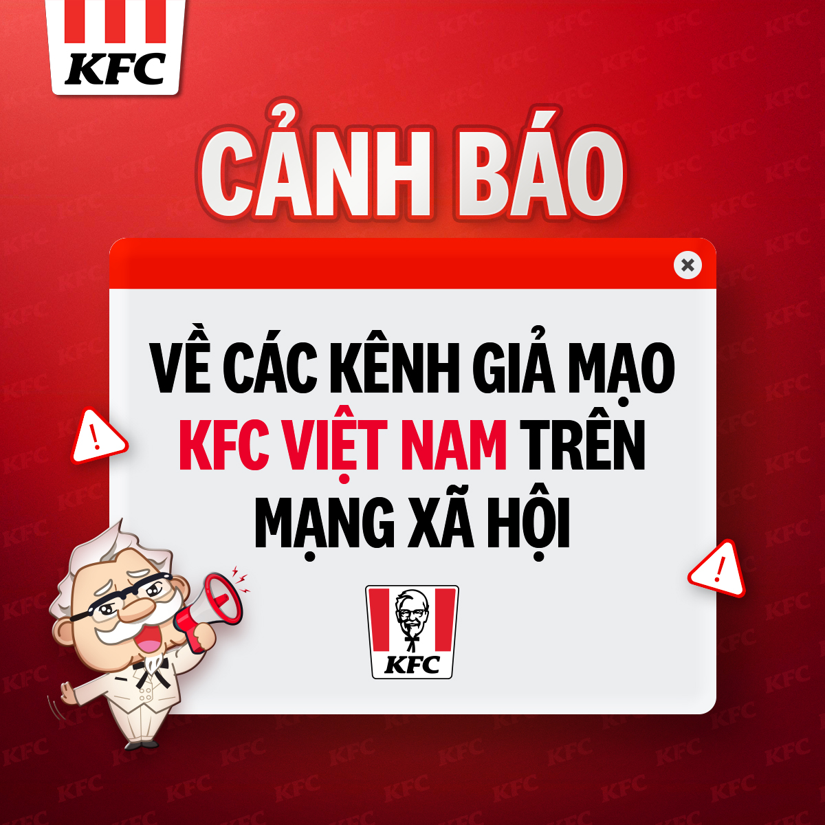 KFC Việt Nam ra thông báo khẩn về các phát ngôn thiếu chuẩn mực - Ảnh 1.