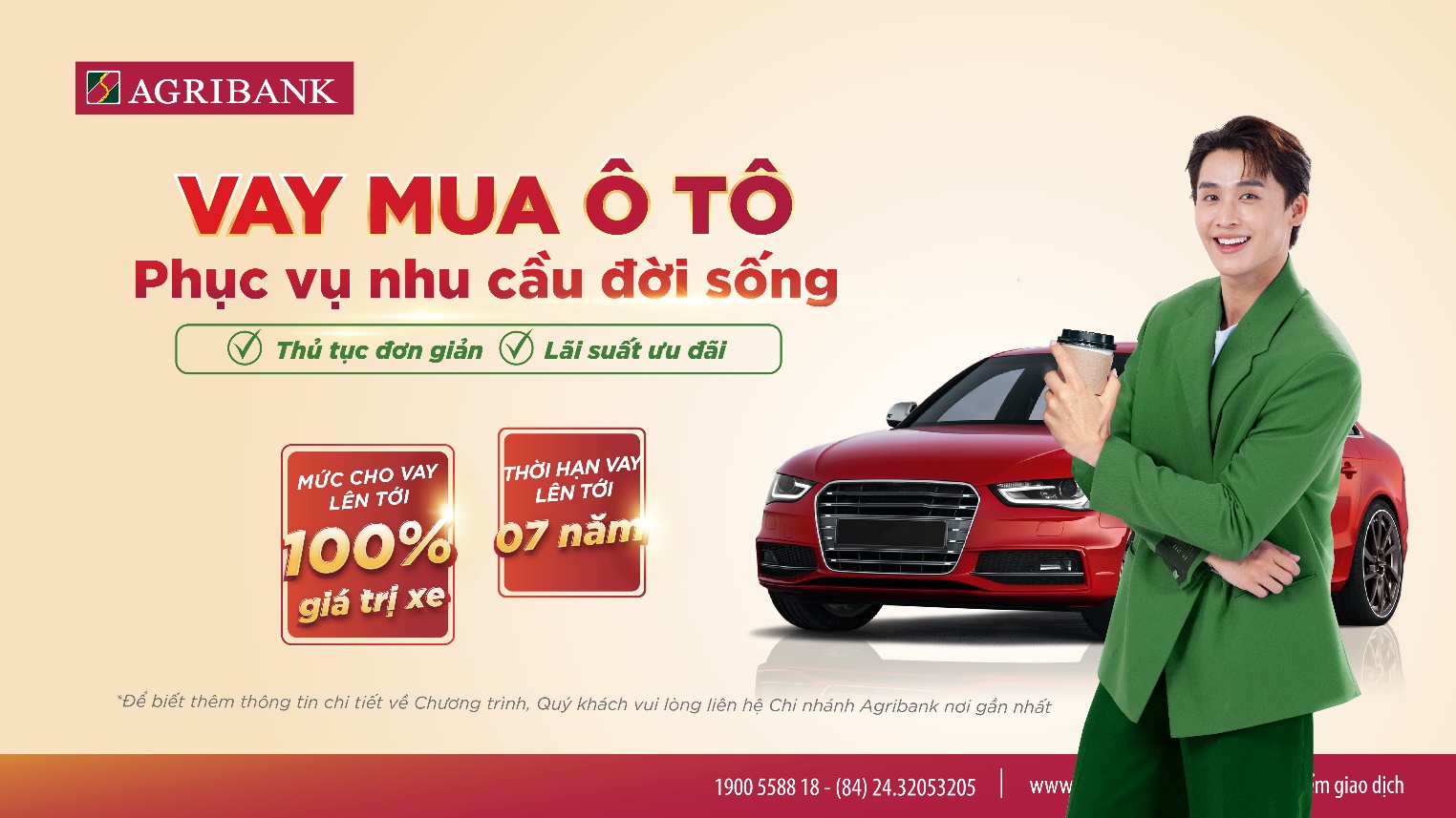 Agribank dành nhiều ưu đãi cho khách hàng cá nhân vay mua ô tô- Ảnh 1. Agribank dành nhiều ưu đãi cho khách hàng cá nhân vay mua ô tô- Ảnh 1.