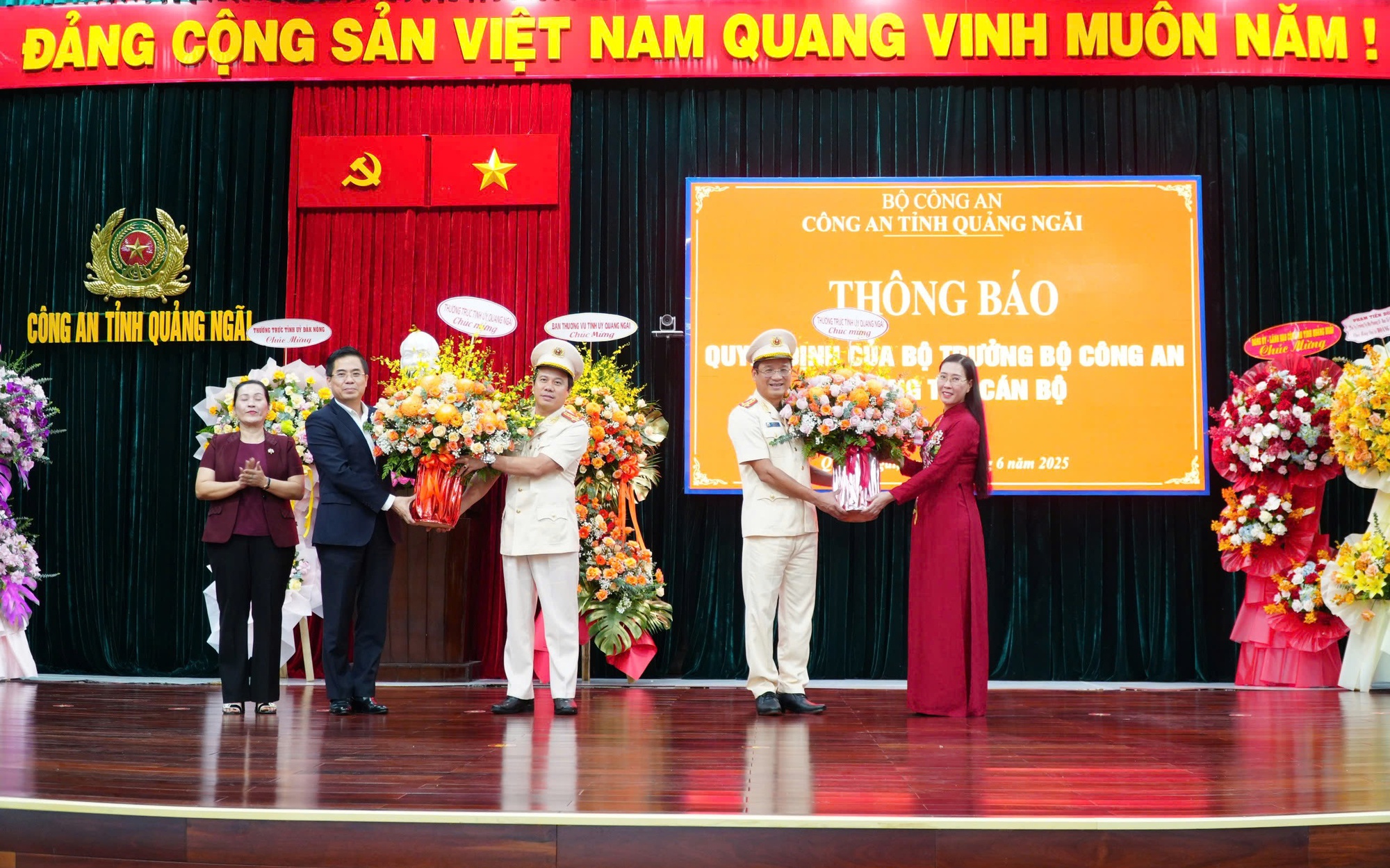 Các Phó Giám đốc Công an tỉnh Quảng Ngãi sau sáp nhập gồm những ai?- Ảnh 2.