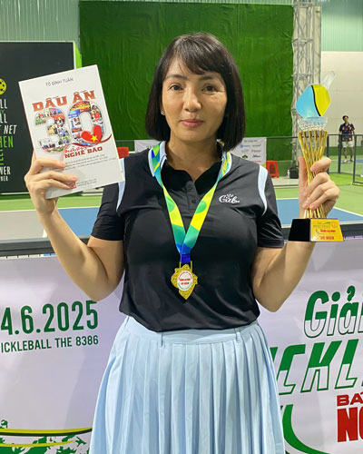 Giải Pickleball Báo Người Lao Động lần 1-2025: Những khoảnh khắc khó quên - Ảnh 5.