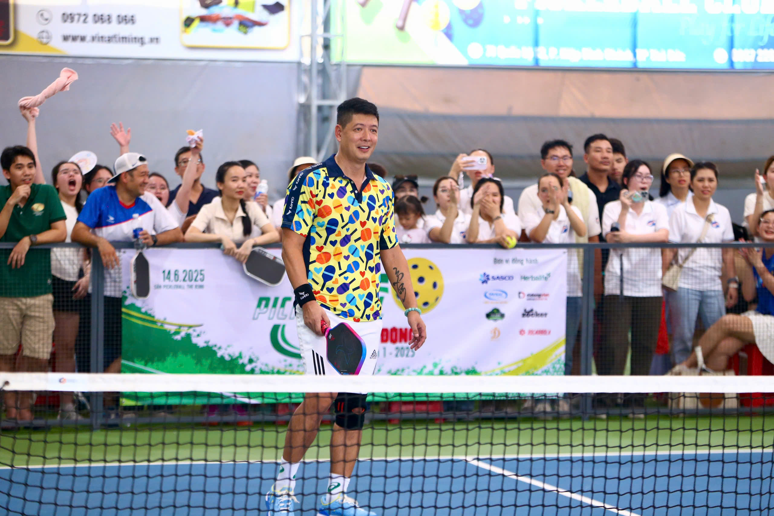 Thời trang pickleball của VĐV Giải Pickleball Báo Người Lao Động - Ảnh 1.
