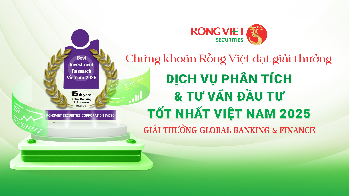 Chứng khoán Rồng Việt đạt giải “Dịch vụ Phân tích và Tư vấn đầu tư tốt nhất Việt Nam 2025”- Ảnh 1. Chứng khoán Rồng Việt đạt giải “Dịch vụ Phân tích và Tư vấn đầu tư tốt nhất Việt Nam 2025”- Ảnh 1.