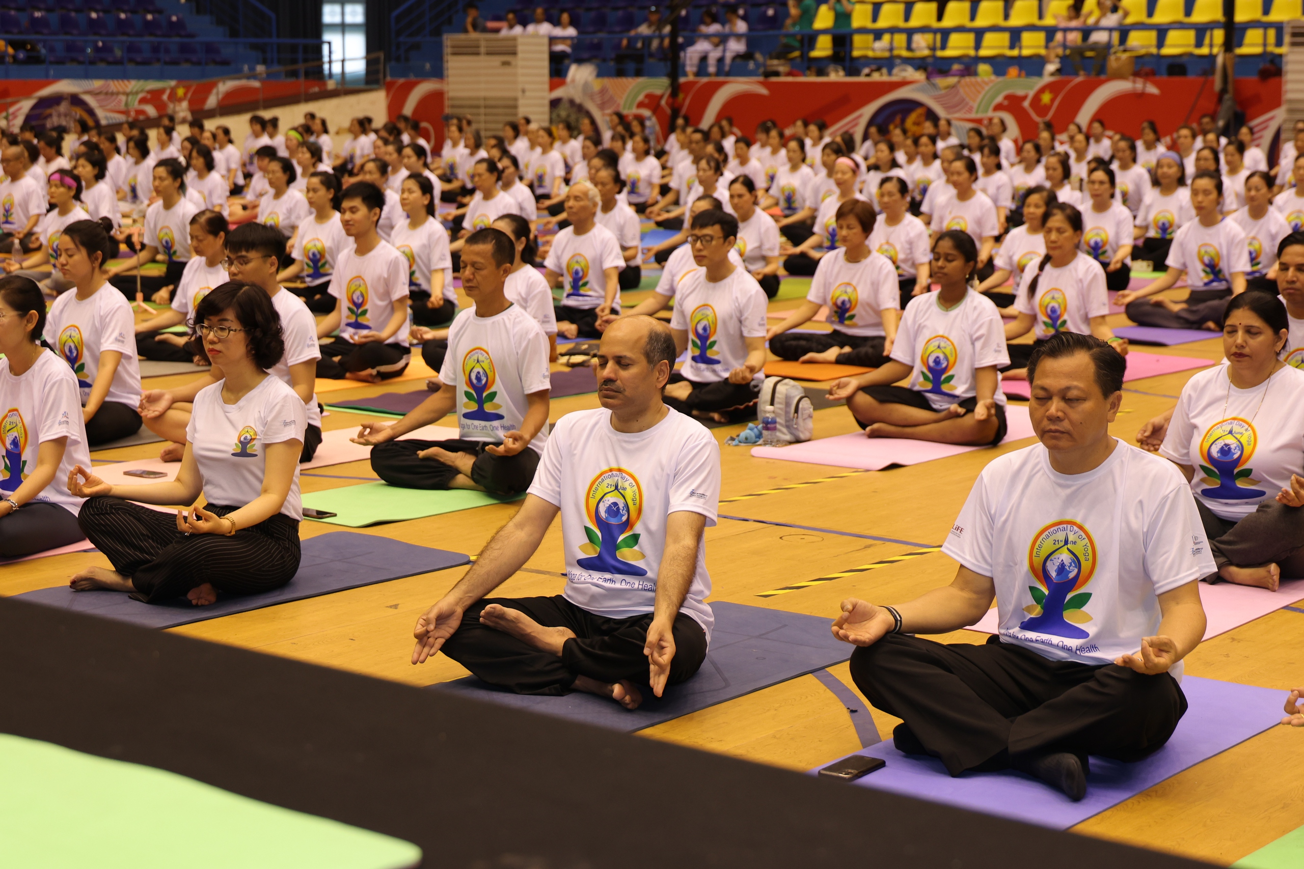 Những hình ảnh Ngày Quốc tế Yoga tại Việt Nam- Ảnh 2. Những hình ảnh Ngày Quốc tế Yoga tại Việt Nam- Ảnh 2.