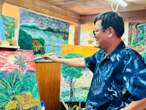 Nhà văn Nguyễn Một: Tận tâm với nghề, say mê với nghiệp- Ảnh 4. Nhà văn Nguyễn Một: Tận tâm với nghề, say mê với nghiệp- Ảnh 4.