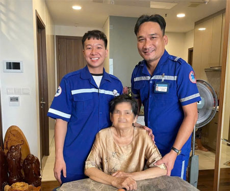 Nữ bệnh nhân 63 tuổi ngưng thở vượt cửa tử nhờ hệ thống cấp cứu 115 - Ảnh 1. Nữ bệnh nhân 63 tuổi ngưng thở vượt cửa tử nhờ hệ thống cấp cứu 115 - Ảnh 1.