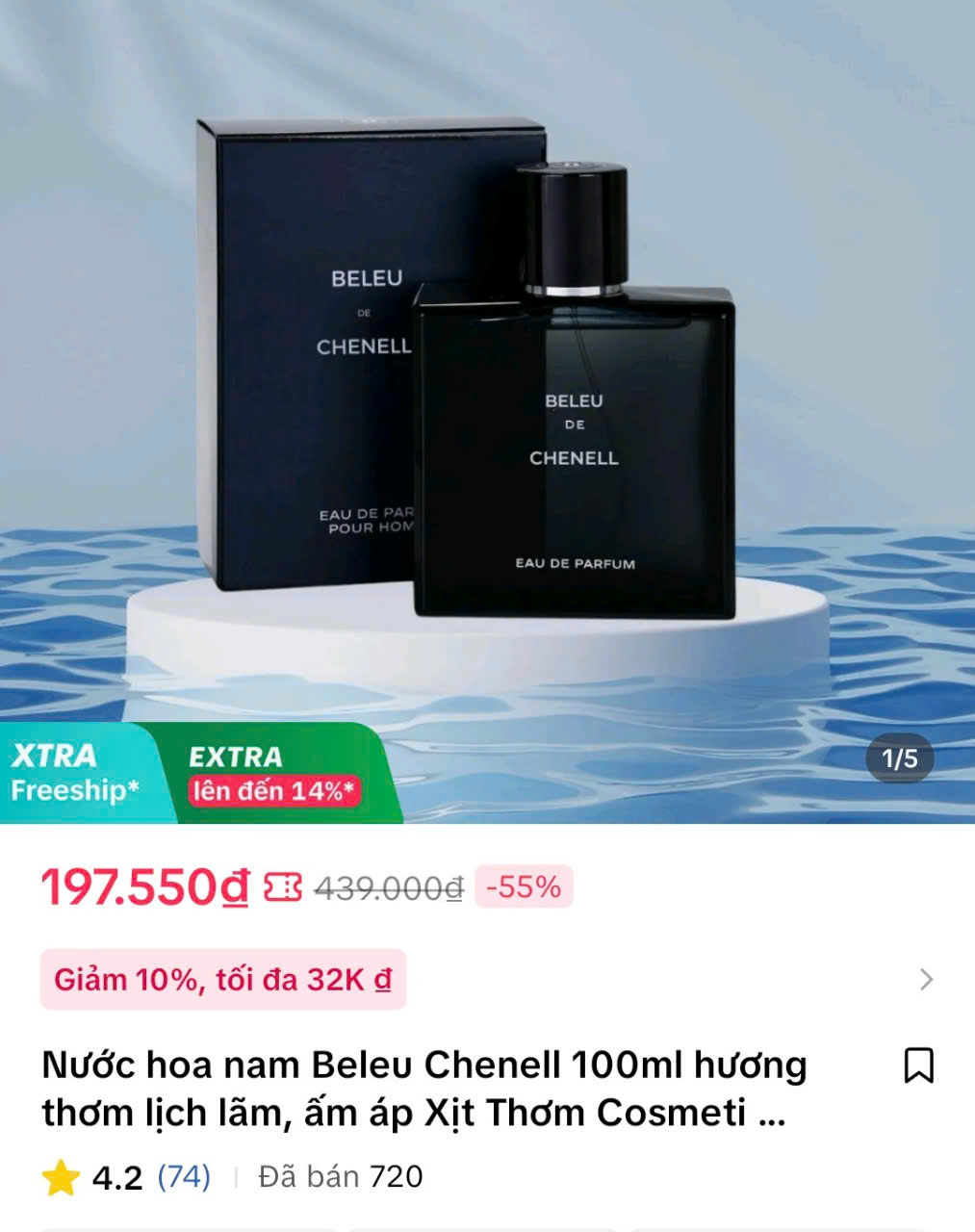 Nước hoa Chanel, Bvlgari, Ysl,…giá 'ngang chai nước lọc' bán đầy trên mạng - Ảnh 4.