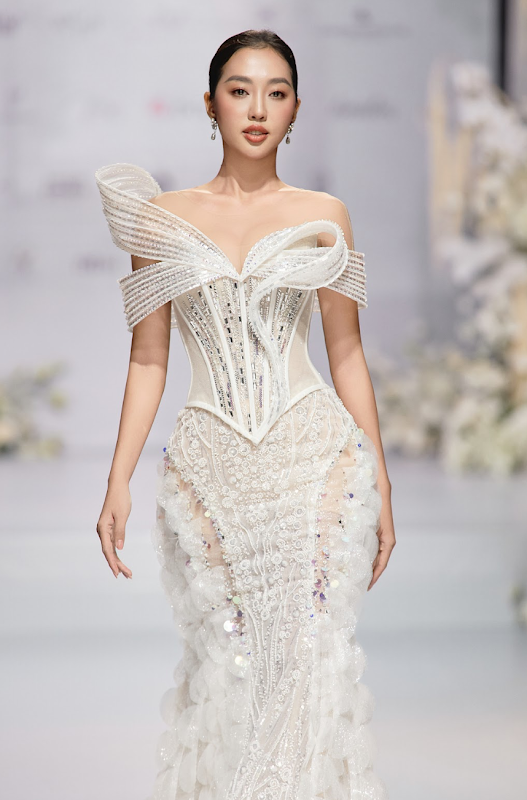 Đoàn Thiên Ân xinh đẹp trong váy cưới- Ảnh 8. Đoàn Thiên Ân xinh đẹp trong váy cưới- Ảnh 8.