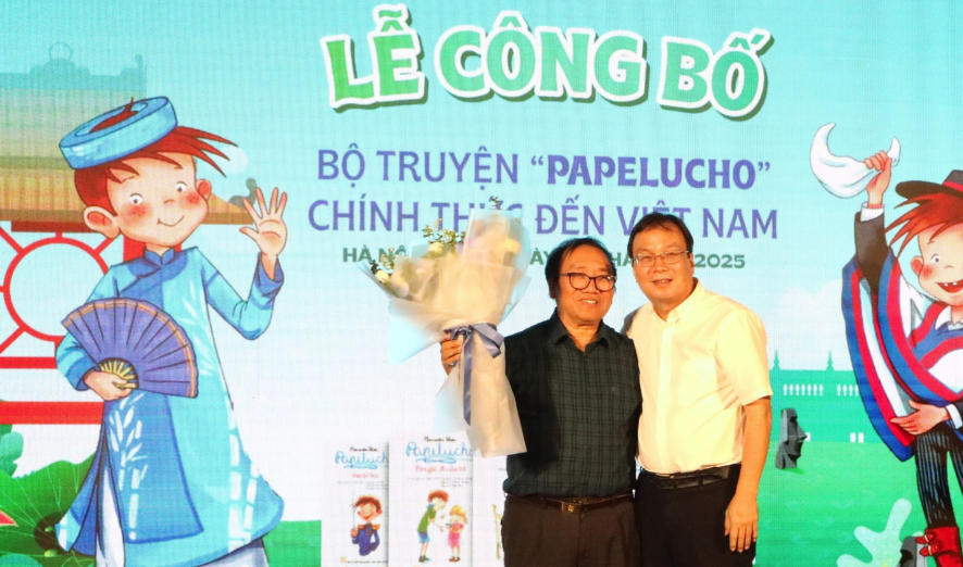 NXB Giáo dục Việt Nam ra mắt bộ truyện thiếu nhi Papelucho - Ảnh 4.