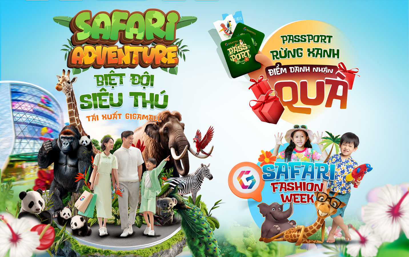 Gigamall ra mắt "Safari Adventure": Hành trình khám phá thế giới hoang dã giữa lòng thành phố mùa hè- Ảnh 2. Gigamall ra mắt "Safari Adventure": Hành trình khám phá thế giới hoang dã giữa lòng thành phố mùa hè- Ảnh 2.