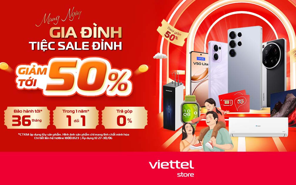 Viettel Store tung ưu đãi lớn dịp Quốc tế hạnh phúc 2026 - Ảnh 2.