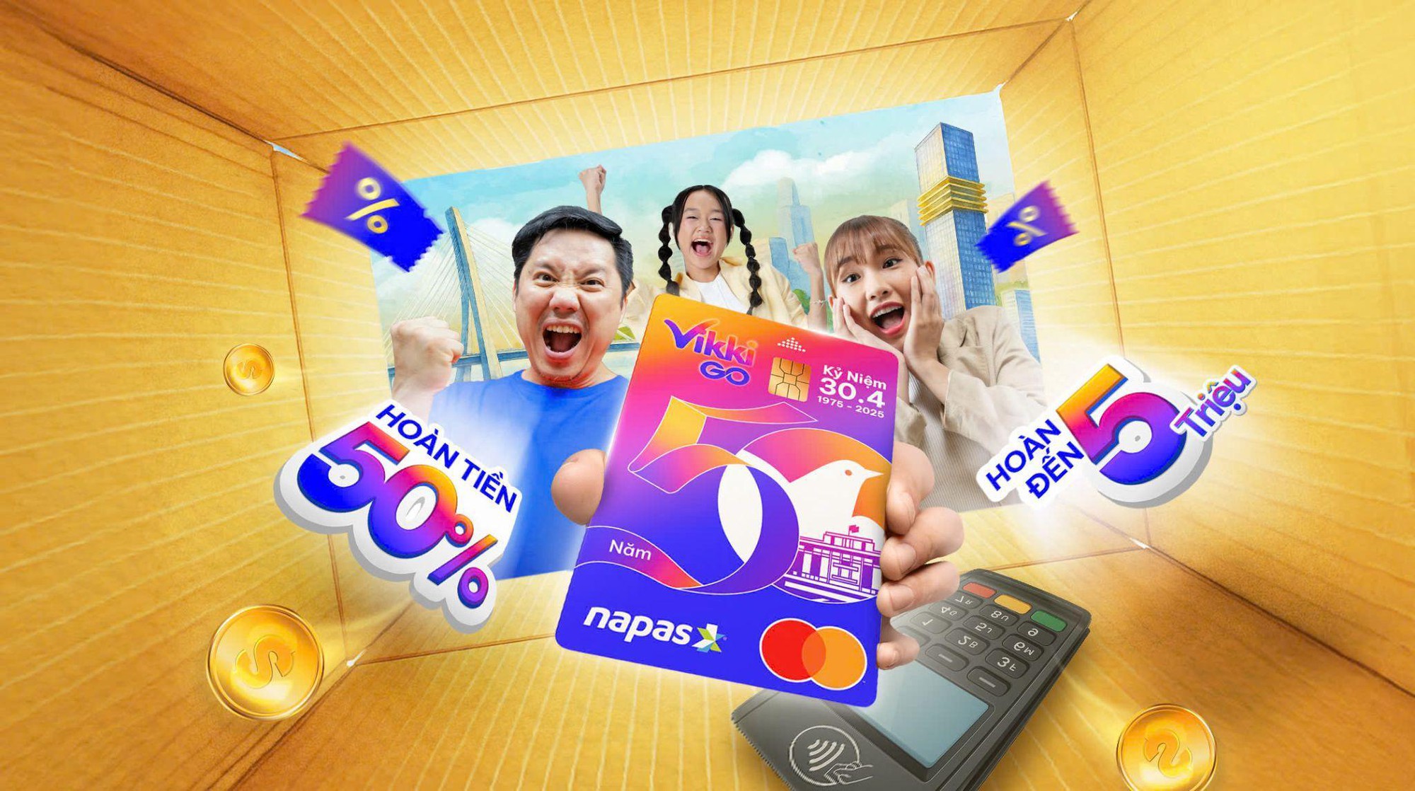 Nâng cấp thẻ chip - nhận ngàn ưu đãi với thẻ Thanh toán tích hợp VikkiGO- Ảnh 3.