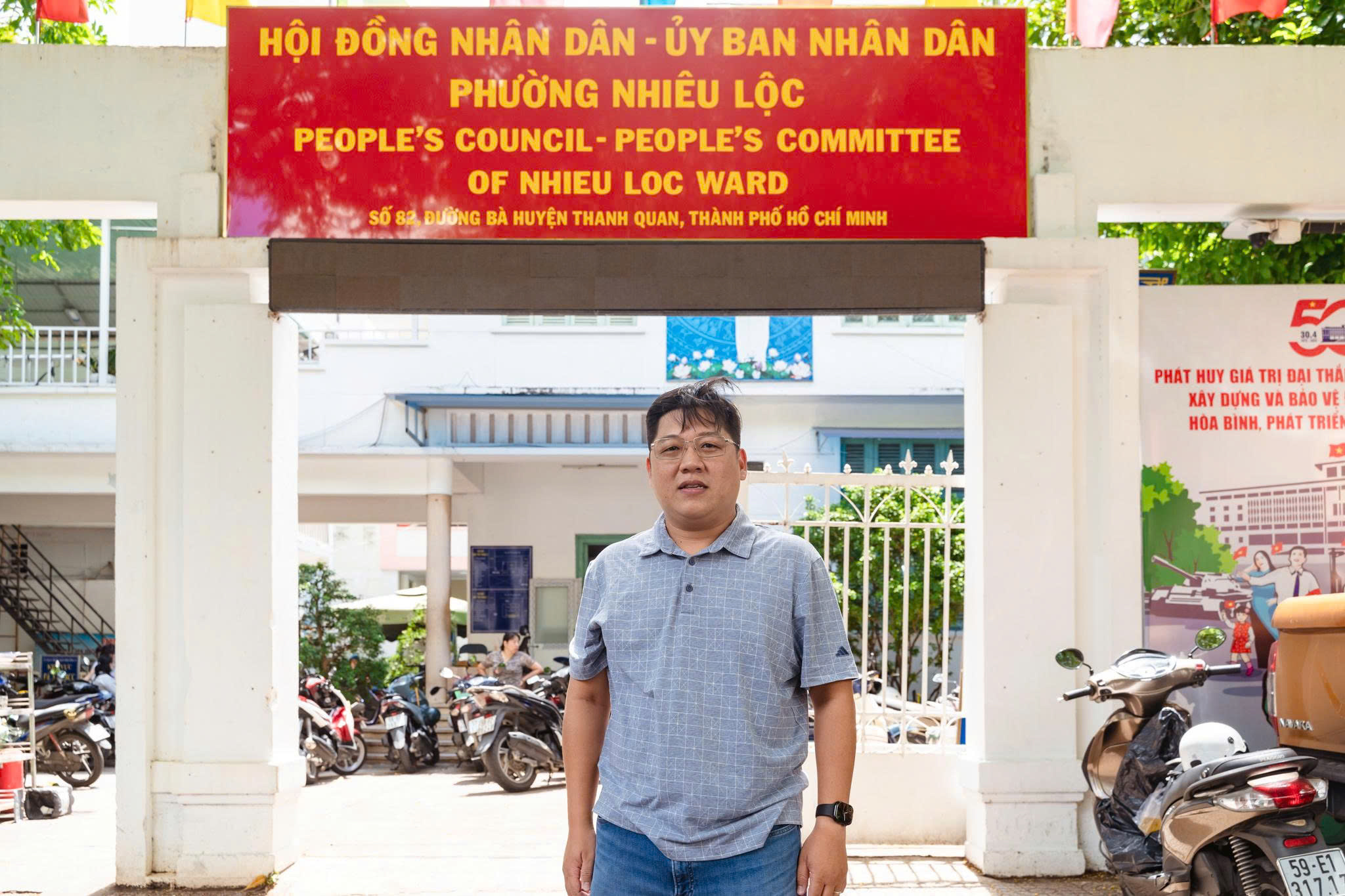 Hình ảnh tươi tắn tại nhiều phường xã mới ở TP HCM sáng nay- Ảnh 3. Hình ảnh tươi tắn tại nhiều phường xã mới ở TP HCM sáng nay- Ảnh 3.
