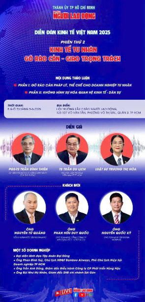 Nguoi Lao Dong hosts Vietnam Economic Forum 2025- Ảnh 1.