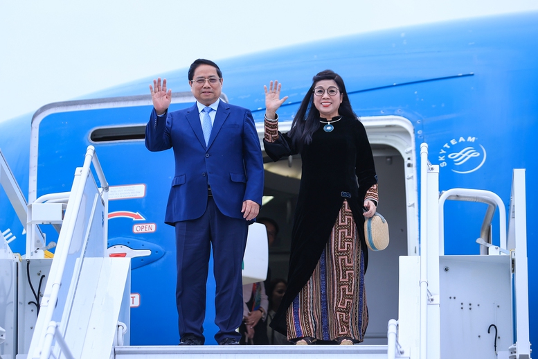Thủ tướng Phạm Minh Chính đến Estonia, điểm đầu tiên trong chuyến công tác Châu Âu- Ảnh 1. Thủ tướng Phạm Minh Chính đến Estonia, điểm đầu tiên trong chuyến công tác Châu Âu - Ảnh 1.